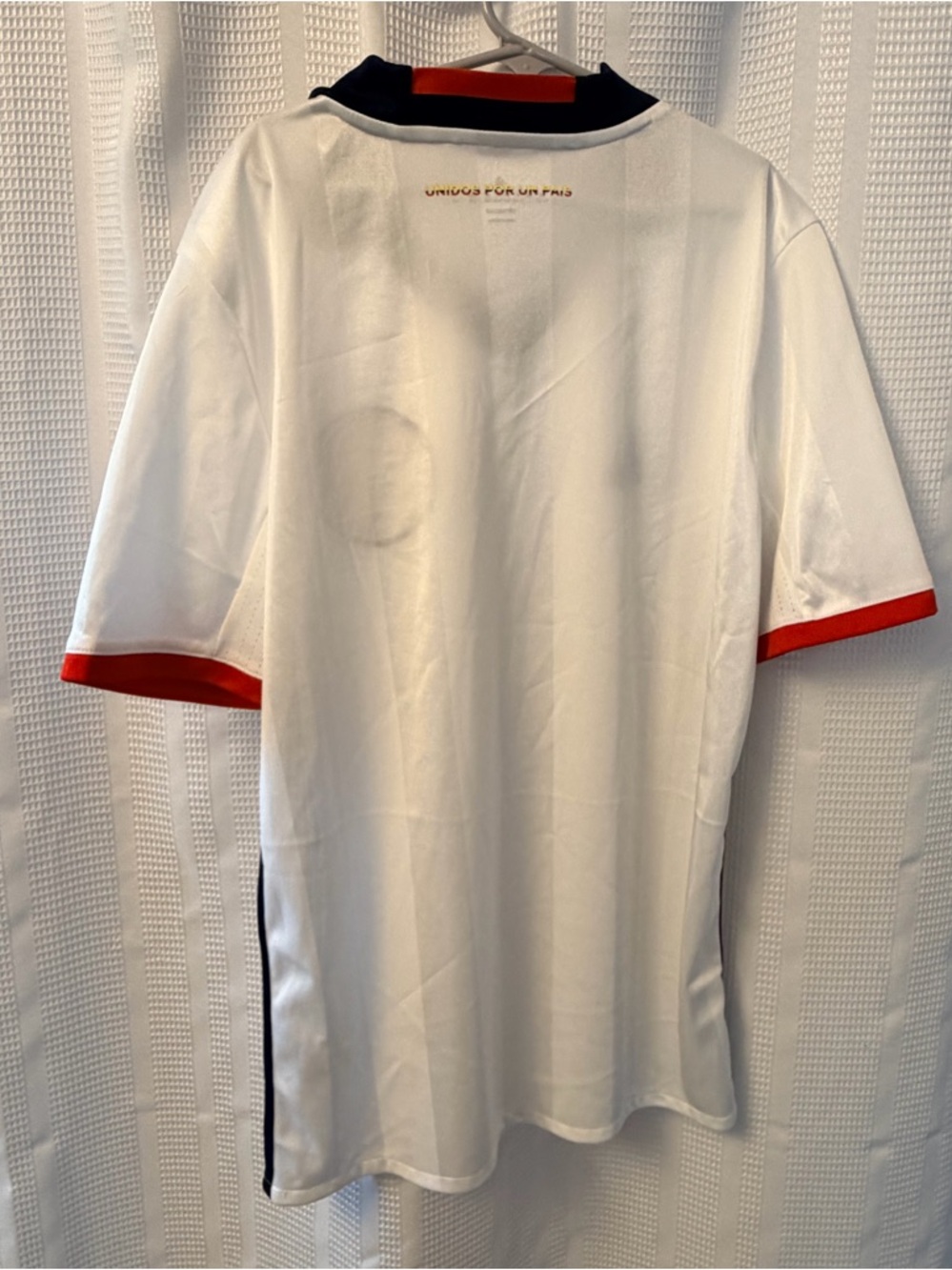 Adidas‎ Soccer Colombia Futbol White Short-Sleeve Polo Boy’s Large - Picture 2 of 5